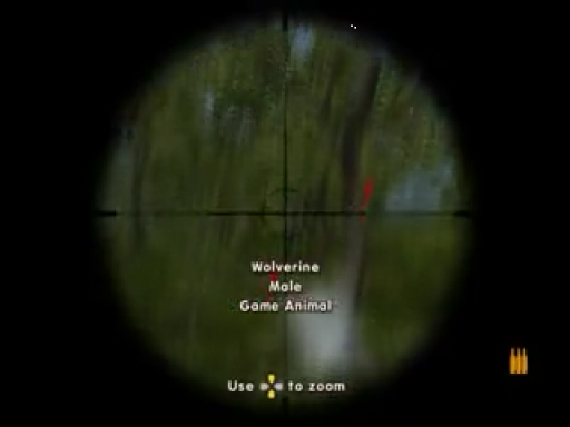 Gameplay screenshot for Cabela's Big Game Hunter 2005 Adventures
