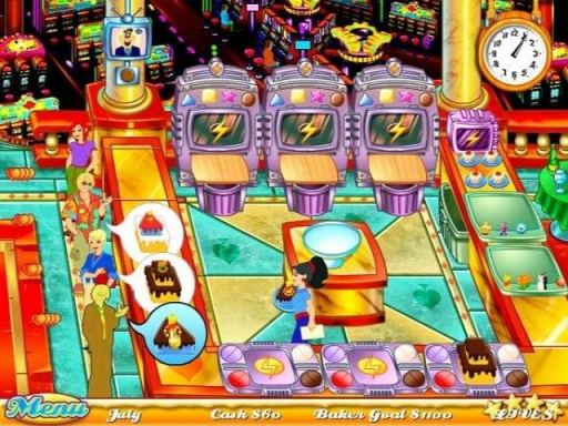 Gameplay screenshot for Cake Mania: Baker's Challenge