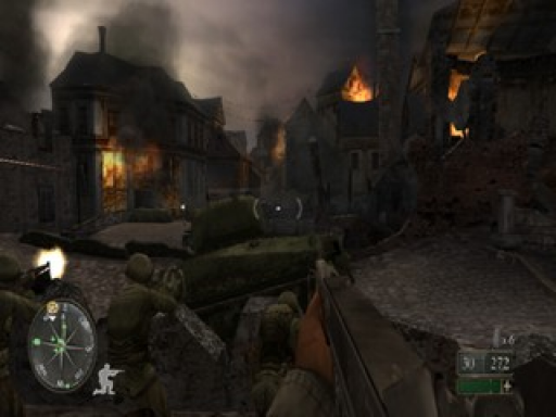Gameplay screenshot for Call of Duty 2: Big Red One