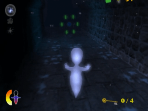 Gameplay screenshot for Casper: Spirit Dimensions