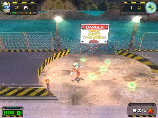 Gameplay screenshot for CID the Dummy