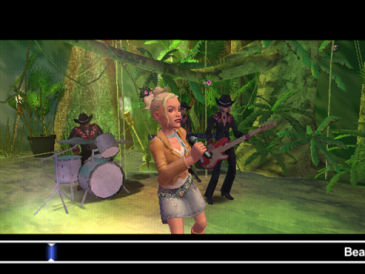 Gameplay screenshot for CMT Presents: Karaoke Revolution - Country