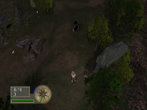 Gameplay screenshot for Combat Elite: WWII Paratroopers