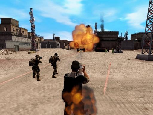 Gameplay screenshot for Conflict: Desert Storm II - Back to Baghdad
