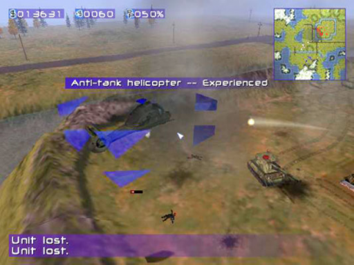 Gameplay screenshot for Conflict Zone: Modern War Strategy