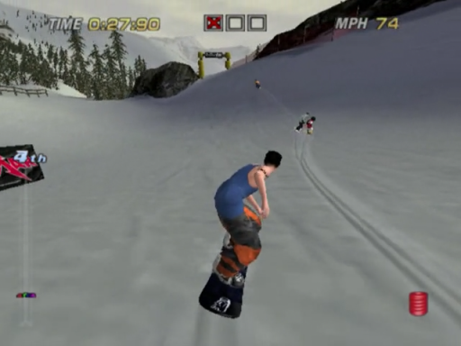 Gameplay screenshot for Cool Boarders 2001