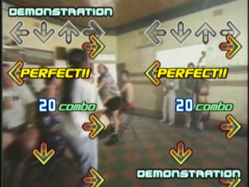 Gameplay screenshot for Dance Dance Revolution Extreme 2