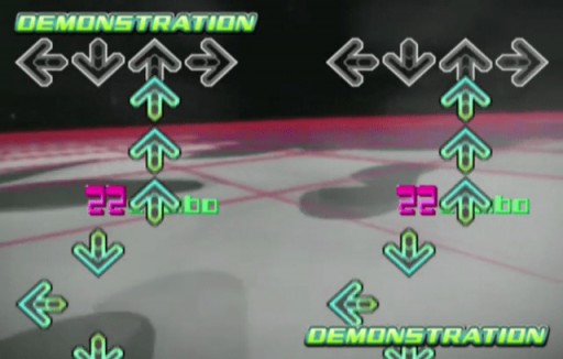 Gameplay screenshot for Dance Dance Revolution Extreme