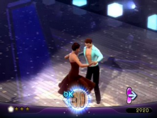 Gameplay screenshot for Dancing with the Stars