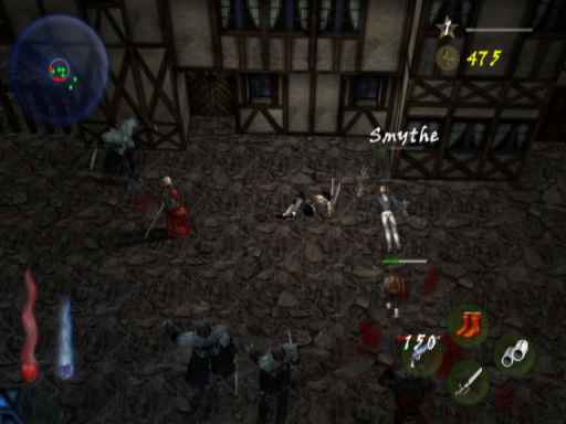 Gameplay screenshot for Dark Angel: Vampire Apocalypse