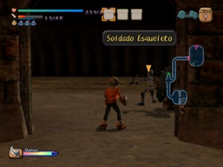 Gameplay screenshot for Dark Cloud