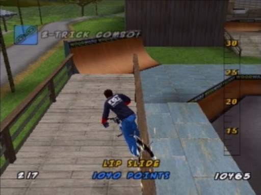 Gameplay screenshot for Dave Mirra Freestyle BMX 2