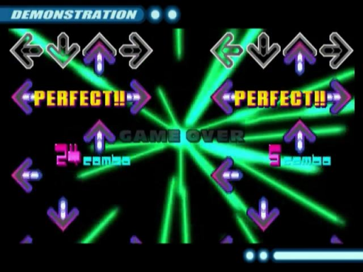 Gameplay screenshot for DDRMAX Dance Dance Revolution