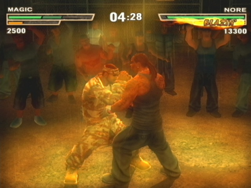 Gameplay screenshot for Def Jam: Fight for NY