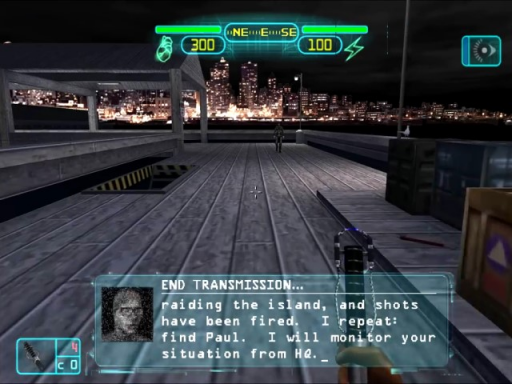 Gameplay screenshot for Deus Ex: The Conspiracy