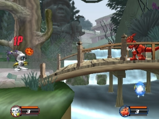 Gameplay screenshot for Digimon Rumble Arena 2