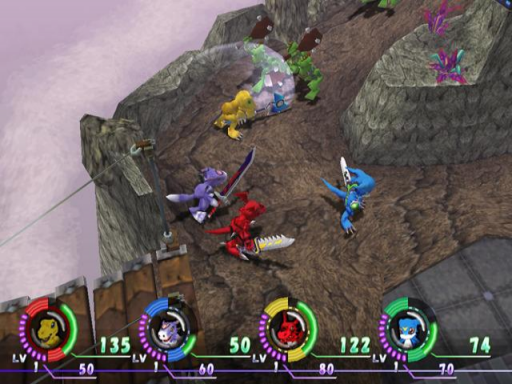 Gameplay screenshot for Digimon World 4