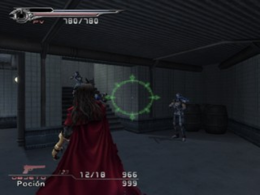 Gameplay screenshot for Dirge of Cerberus: Final Fantasy VII