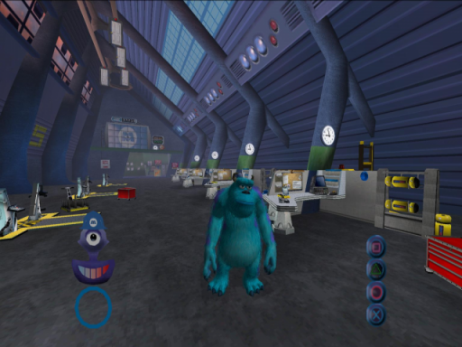 Gameplay screenshot for Disney-Pixar Monsters, Inc.