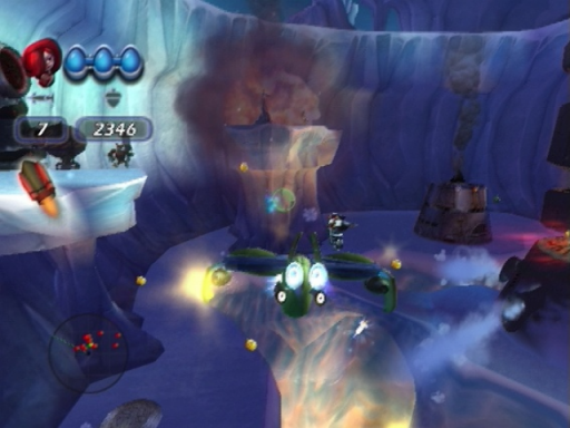 Gameplay screenshot for Disney's Chicken Little: Ace in Action