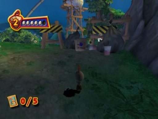 Gameplay screenshot for Disney's Chicken Little