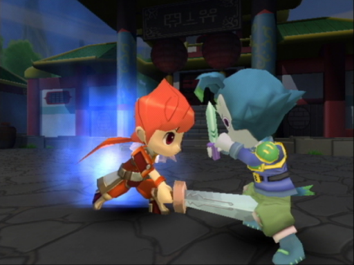 Gameplay screenshot for Dokapon Kingdom