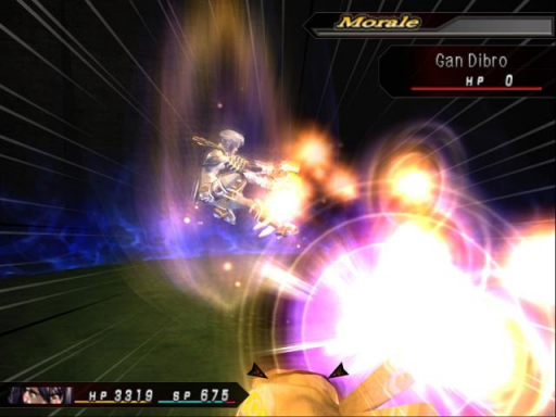 Gameplay screenshot for Dot Hack G.U. Vol. 3: Redemption
