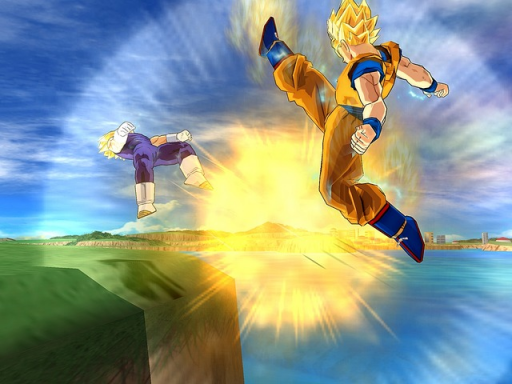 Gameplay screenshot for Dragon Ball Z: Budokai Tenkaichi