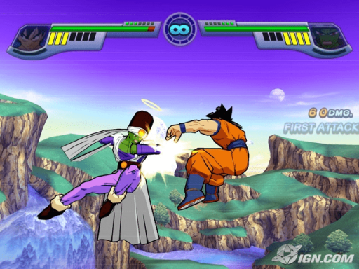 Gameplay screenshot for Dragon Ball Z: Infinite World