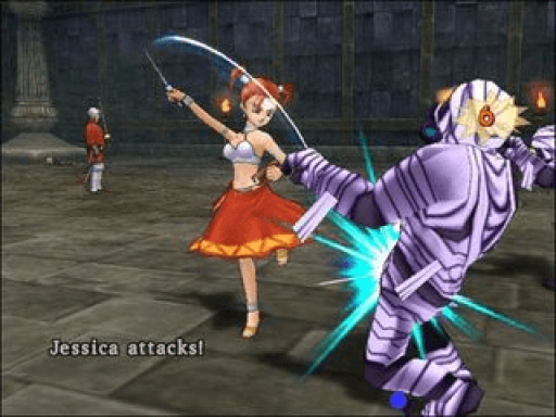 Gameplay screenshot for Dragon Quest VIII: Journey of the Cursed King