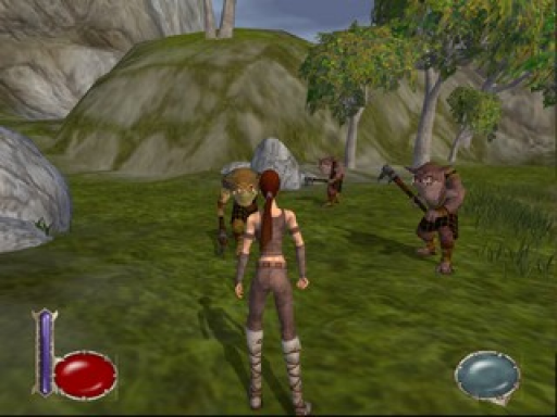 Gameplay screenshot for Drakan: The Ancients' Gates