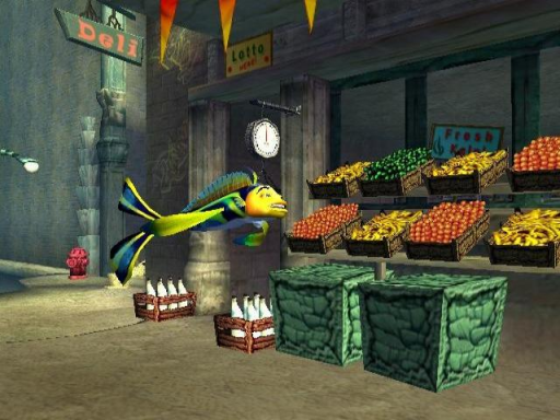 Gameplay screenshot for DreamWorks Shark Tale