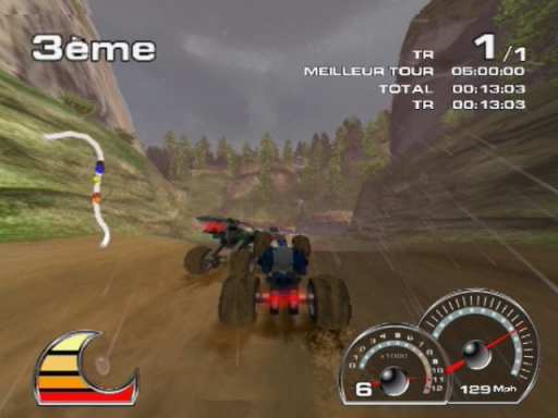 Gameplay screenshot for Drome Racers