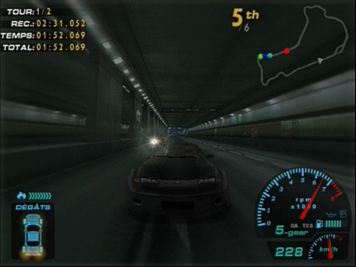 Gameplay screenshot for DT Racer