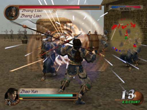 Gameplay screenshot for Dynasty Warriors 3