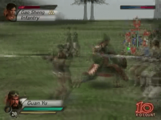 Gameplay screenshot for Dynasty Warriors 4: Xtreme Legends