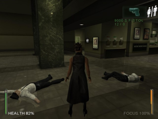 Gameplay screenshot for Enter the Matrix