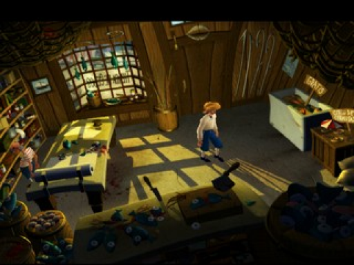 Gameplay screenshot for Escape from Monkey Island
