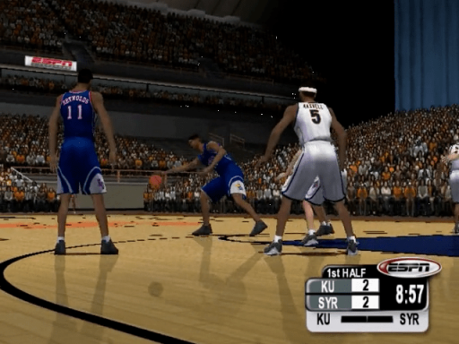 Gameplay screenshot for ESPN College Hoops