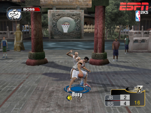 Gameplay screenshot for ESPN NBA 2K5