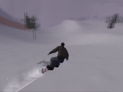 Gameplay screenshot for ESPN Winter X Games Snowboarding