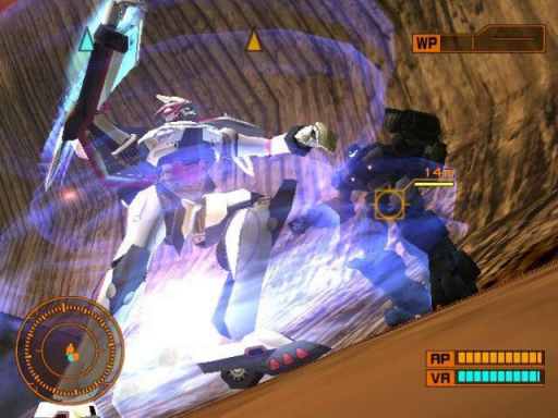 Gameplay screenshot for Eureka Seven Vol. 2: The New Vision