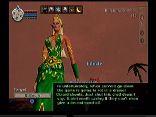 Gameplay screenshot for EverQuest: Online Adventures - Frontiers