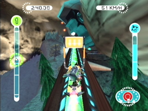 Gameplay screenshot for EyeToy: AntiGrav