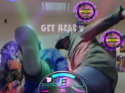 Gameplay screenshot for EyeToy: Groove
