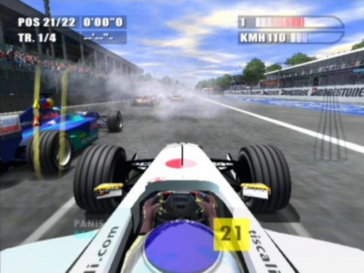 Gameplay screenshot for F1 2002