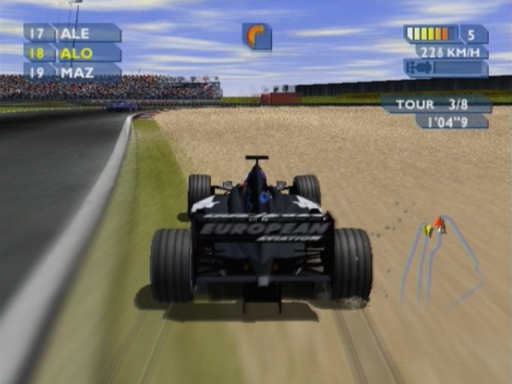 Gameplay screenshot for F1 Career Challenge