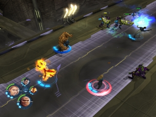 Gameplay screenshot for Fantastic Four: Rise of the Silver Surfer