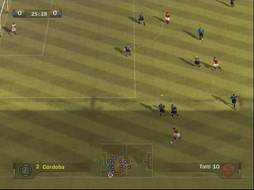 Gameplay screenshot for FIFA Soccer 07