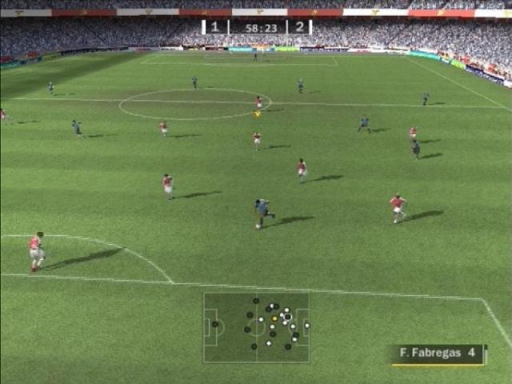 Gameplay screenshot for FIFA Soccer '09
